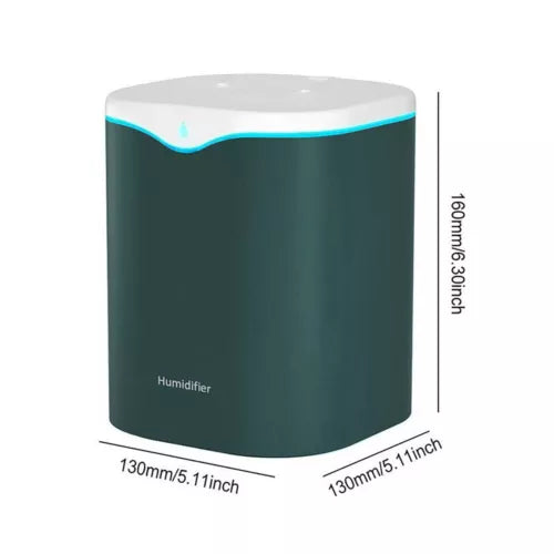 2000ML USB Air Humidifier Double Spray Essential Oil Aromatherapy Diffuser - Ceenaz Store
