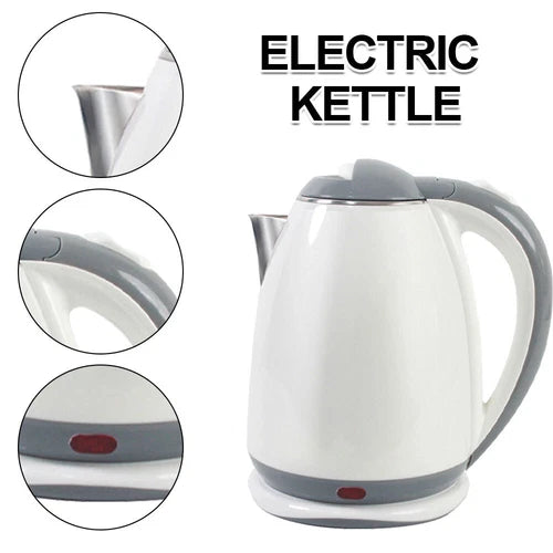 1.8L Portable Electric Water Kettle: Fast Boil, Stainless Steel, Anti-Scalding Design - Ceenaz Store