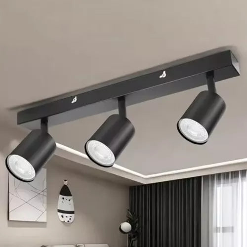 1-4 Way Ceiling Spotlight Adjustable Kitchen Bar Spot Light LED GU10 Bulbs Lamp - Ceenaz Store