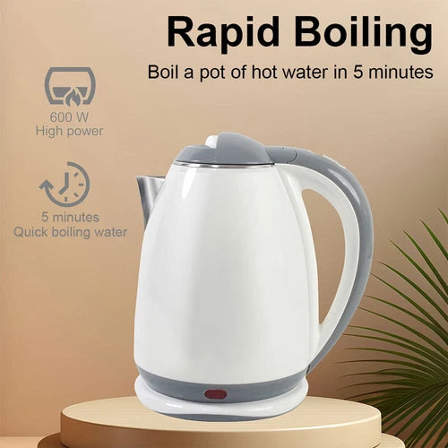 1.8L Portable Electric Water Kettle: Fast Boil, Stainless Steel, Anti-Scalding Design - Ceenaz Store