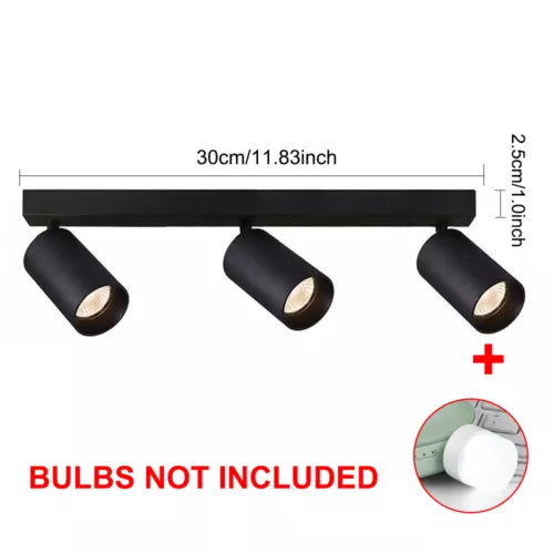 1-4 Way Ceiling Spotlight Adjustable Kitchen Bar Spot Light LED GU10 Bulbs Lamp - Ceenaz Store