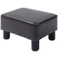 Footstool Small Footrest Upholstery with Plastic Legs