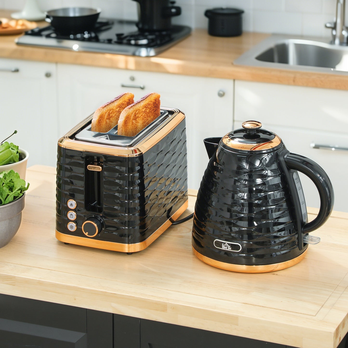 Kettle and Toaster Sets 1.7L Kettle & 4 Slice Toaster