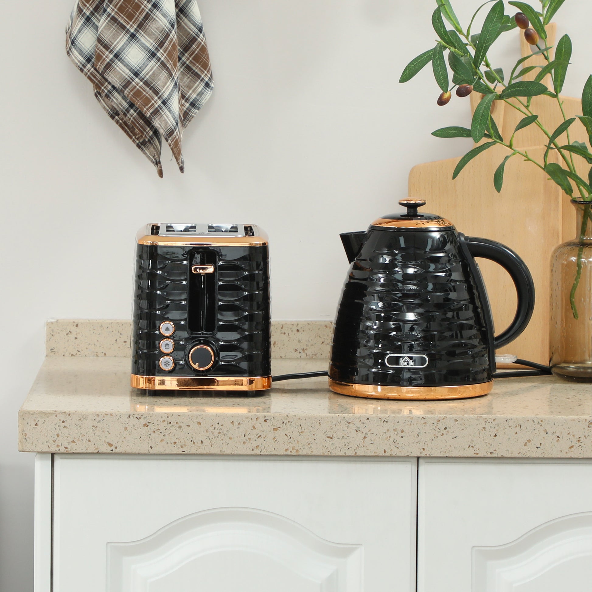 Kettle and Toaster Sets 1.7L Kettle & 4 Slice Toaster