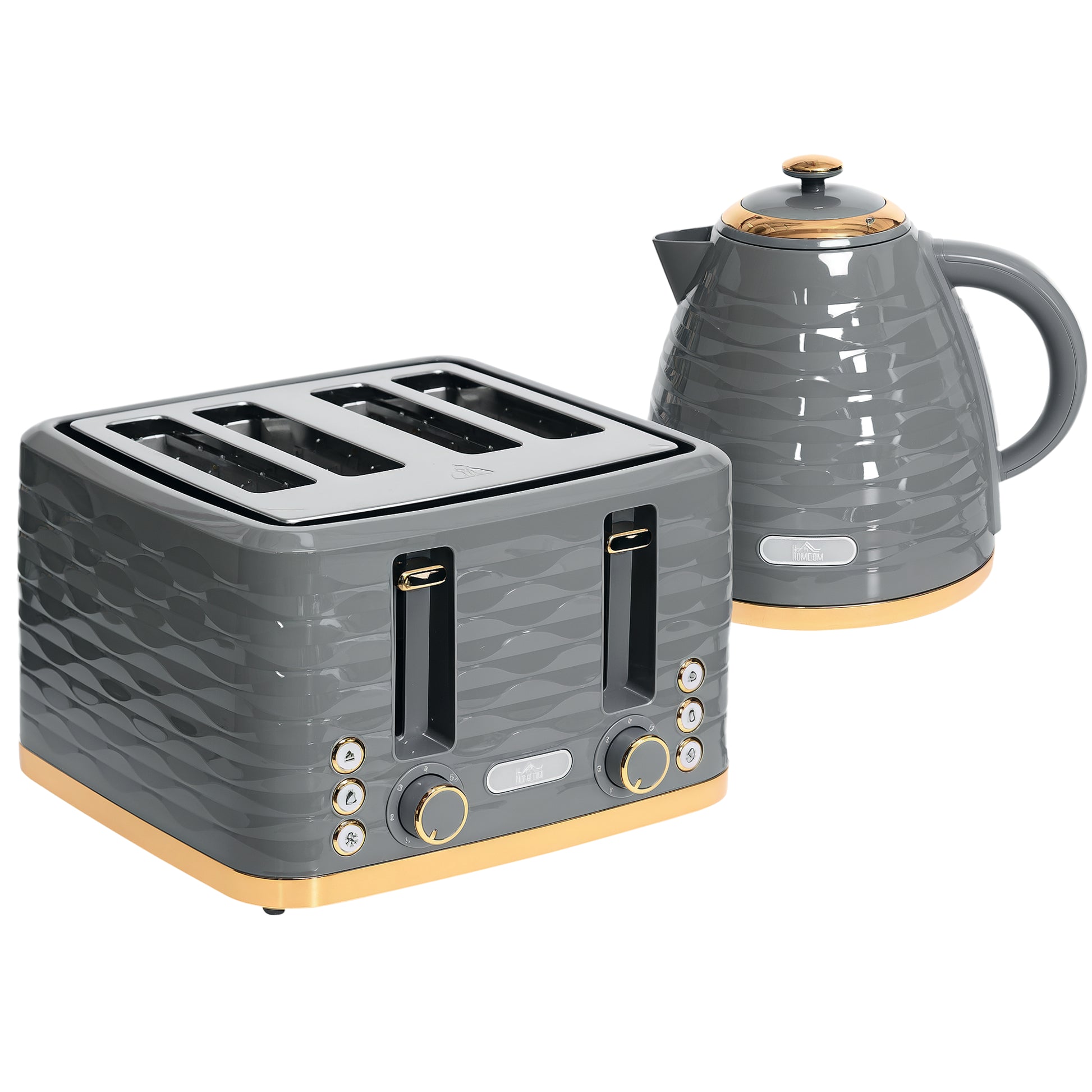 Kettle and Toaster Sets 1.7L Kettle & 4 Slice Toaster