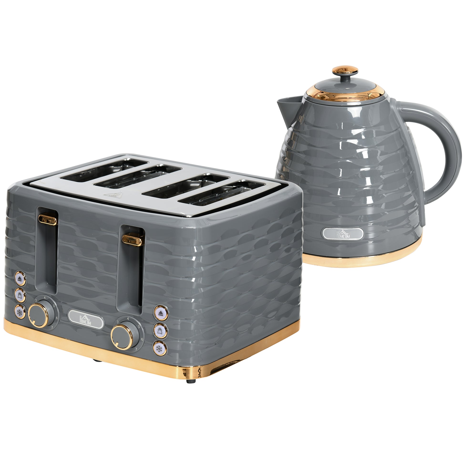 Kettle and Toaster Sets 1.7L Kettle & 4 Slice Toaster